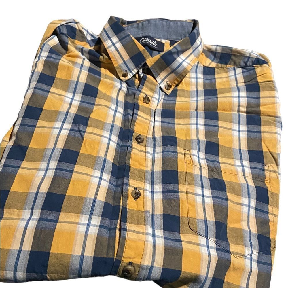 Casuals size 2XT long sleeved button down excellent  condition see pics
